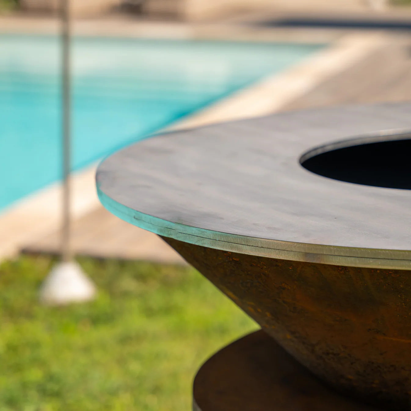 Brasero Ellipse 120 Corten