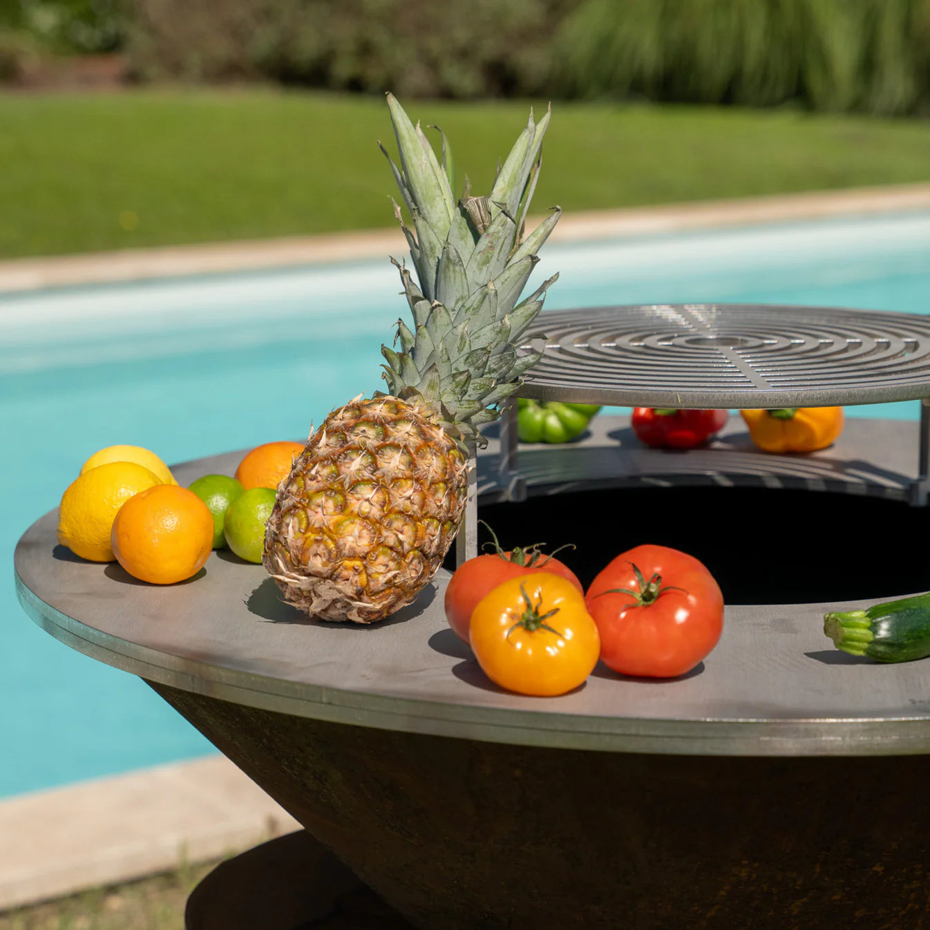 Brasero Ellipse 120 Corten