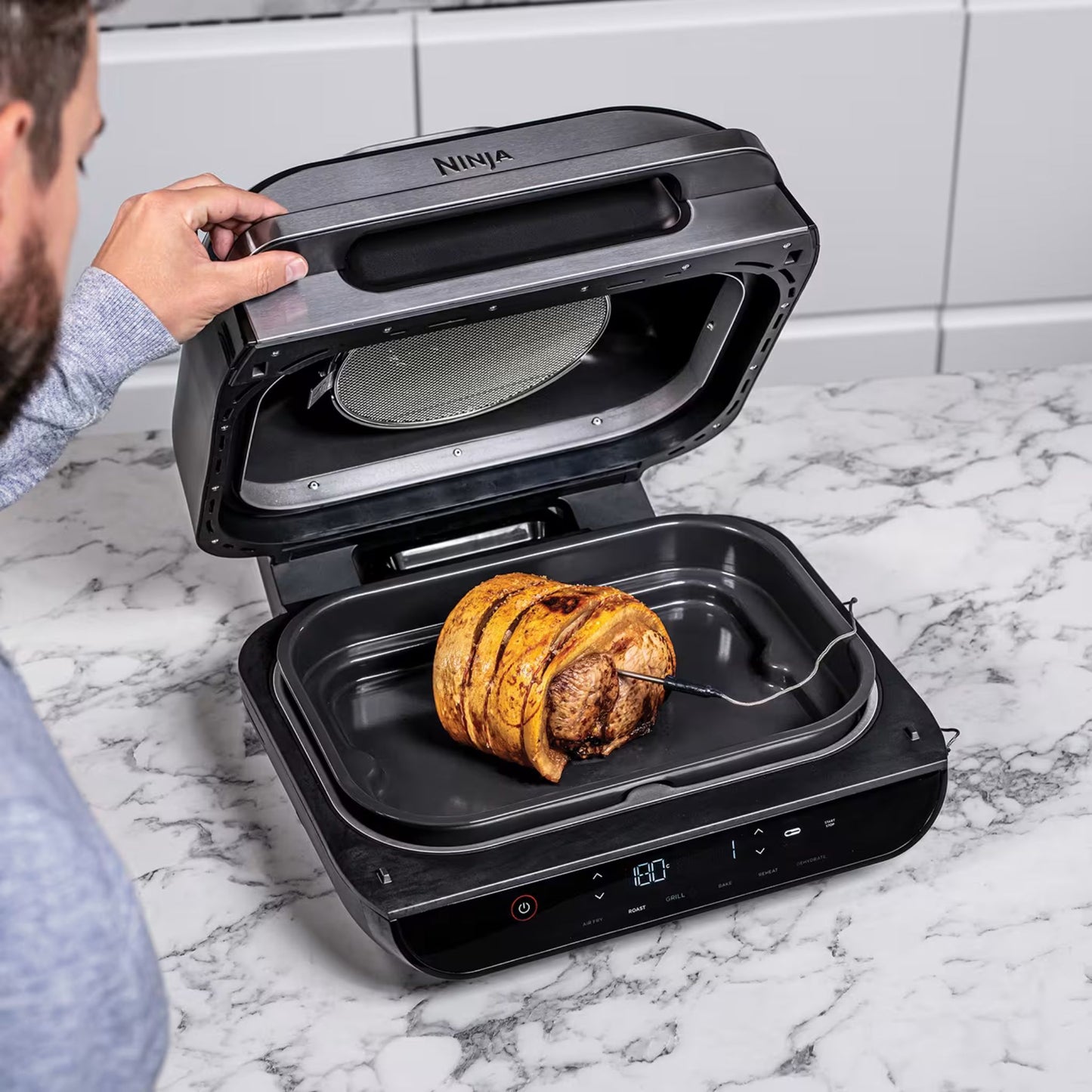 Grill d'intérieur & Friteuse Ninja Foodi MAX (AG551EU)