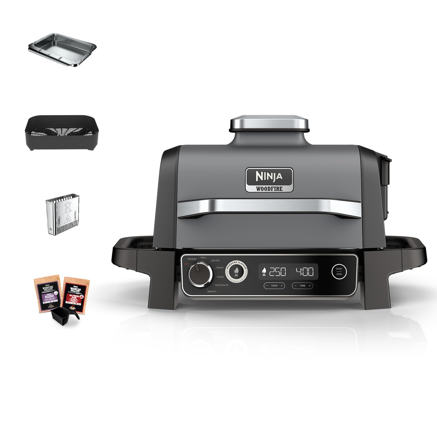 Barbecue électrique & Fumoir Ninja Woodfire (OG701EU)