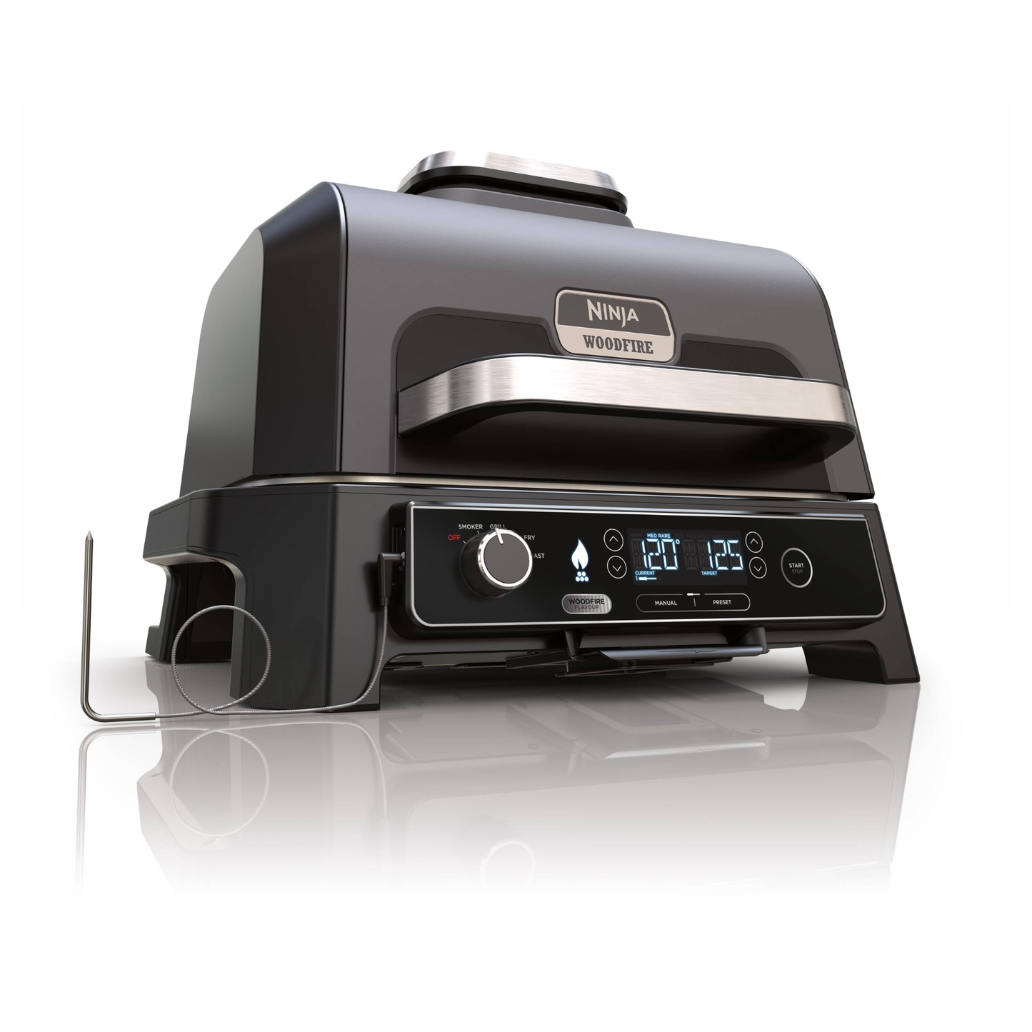 Barbecue électrique et fumoir Ninja Woodfire Pro XL (OG850EU)