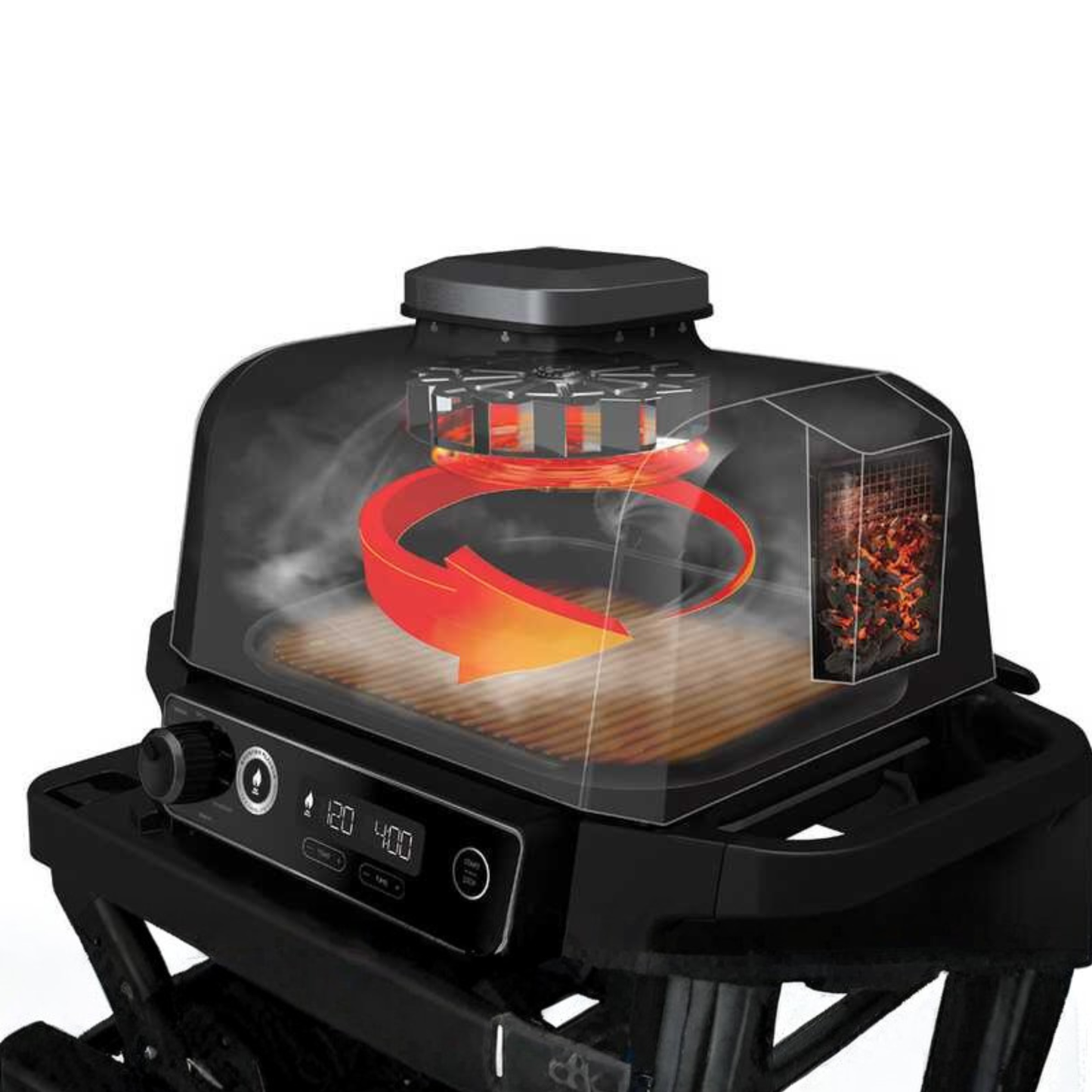 Barbecue électrique & Fumoir Ninja Woodfire (OG701EU)