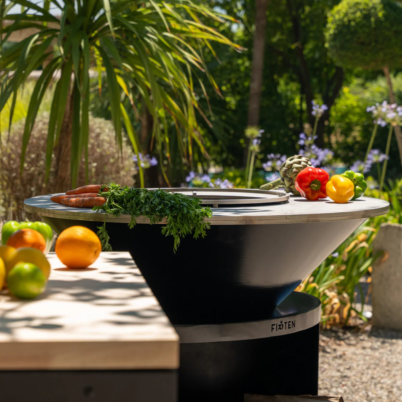 Brasero Ellipse 120 noir