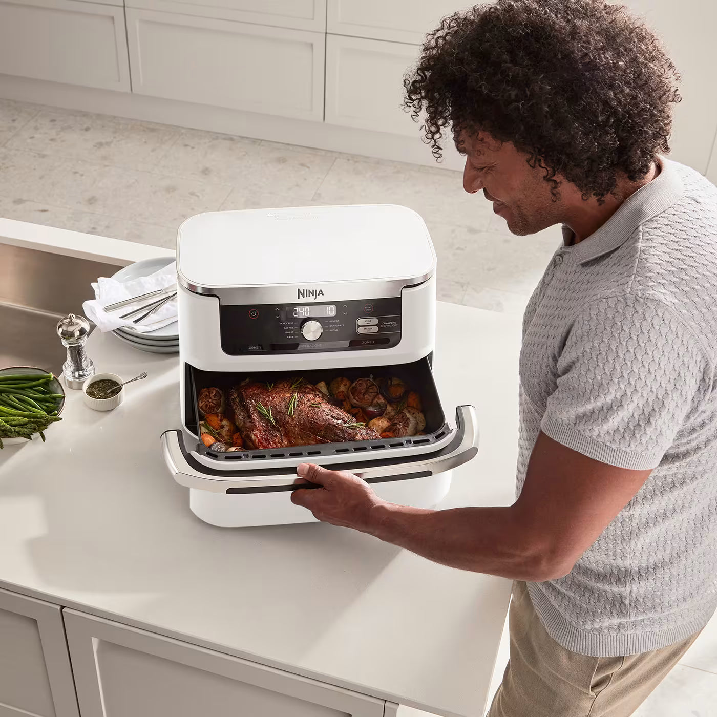 Air Fryer Ninja Foodi Flex 10,4L Blanche (AF500EUWH)