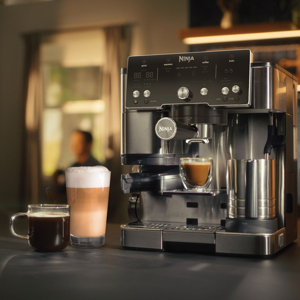 Machine Espresso Ninja Luxe Café Essential (ES501EU)