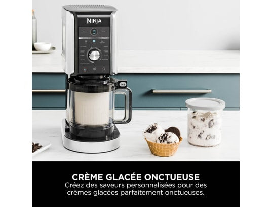 Ninja CREAMi Deluxe 10-en-1 Machine à glace et boissons glacées (NC502EU)