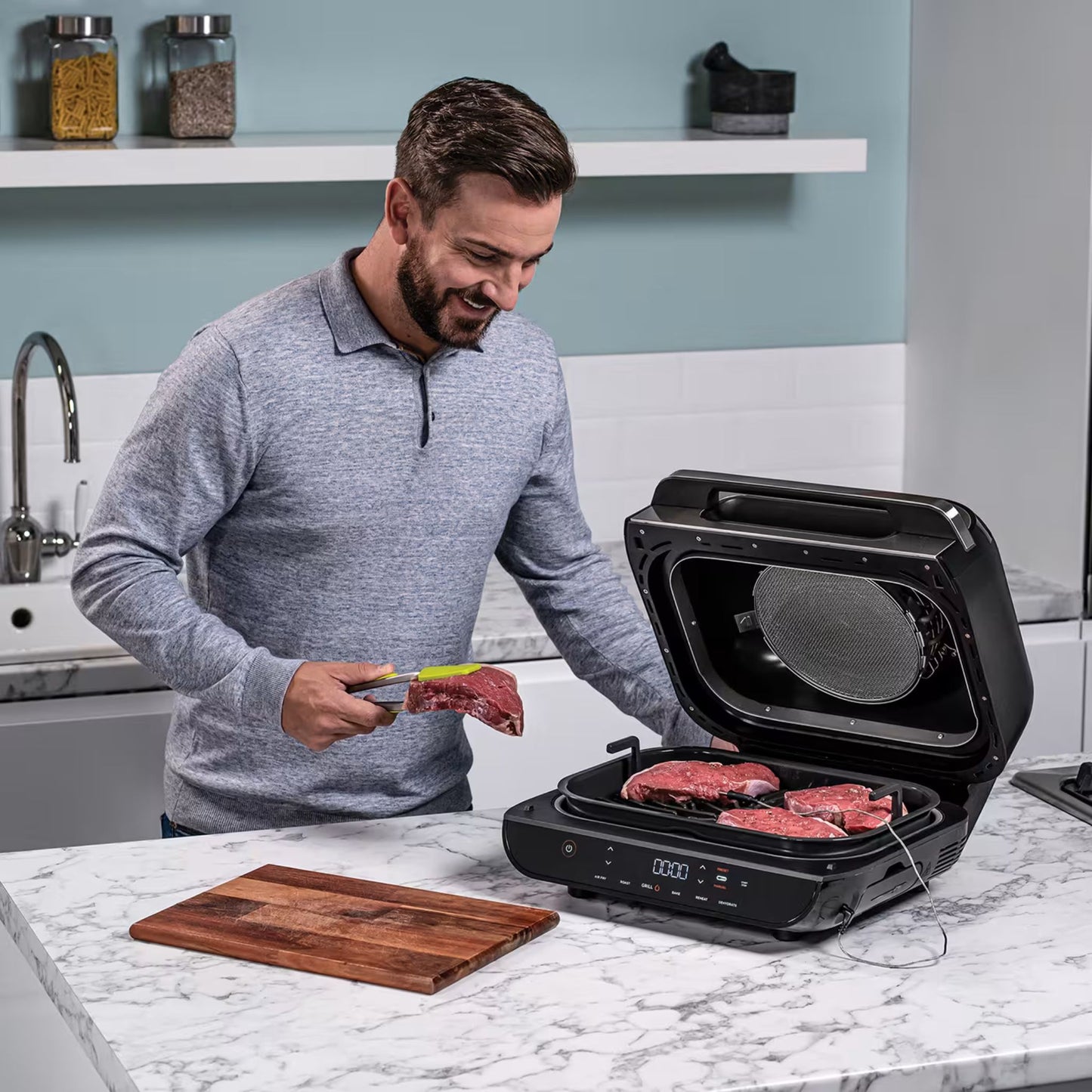 Grill d'intérieur & Friteuse Ninja Foodi MAX (AG551EU)