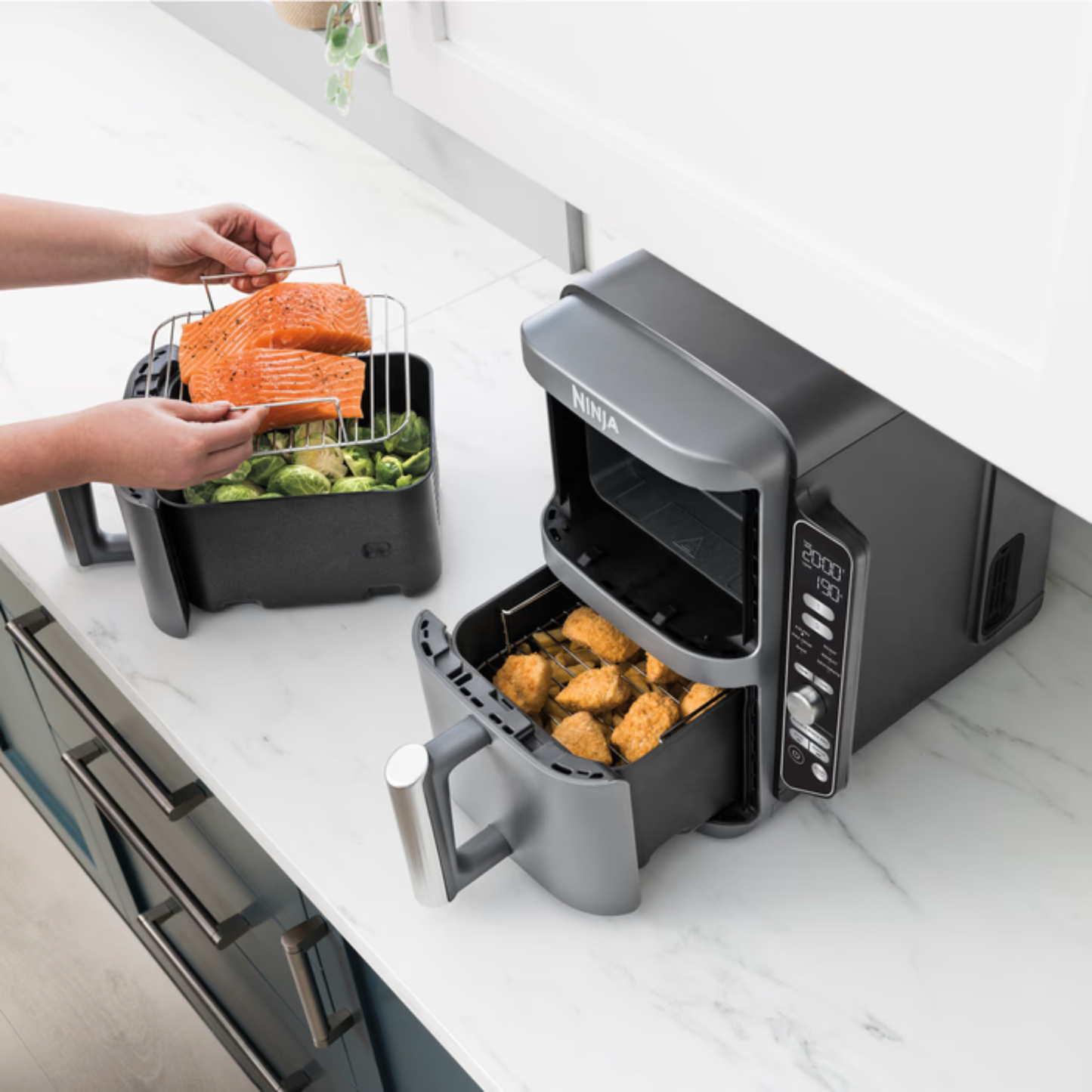 Air Fryer Ninja Double Stack XL 9,5 L Gris foncé (SL400EU)