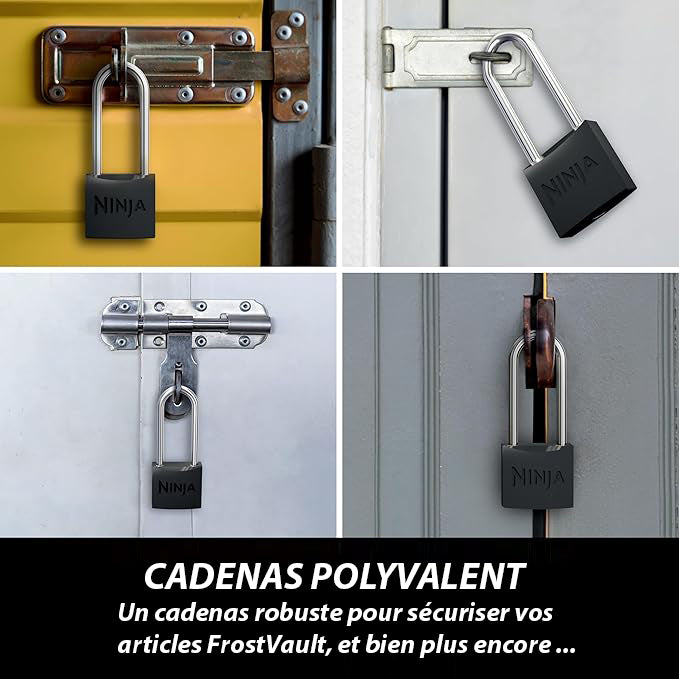 Lot de 2 Cadenas pour glacière Ninja FrostVault (XSKPDADLOCKEUK)