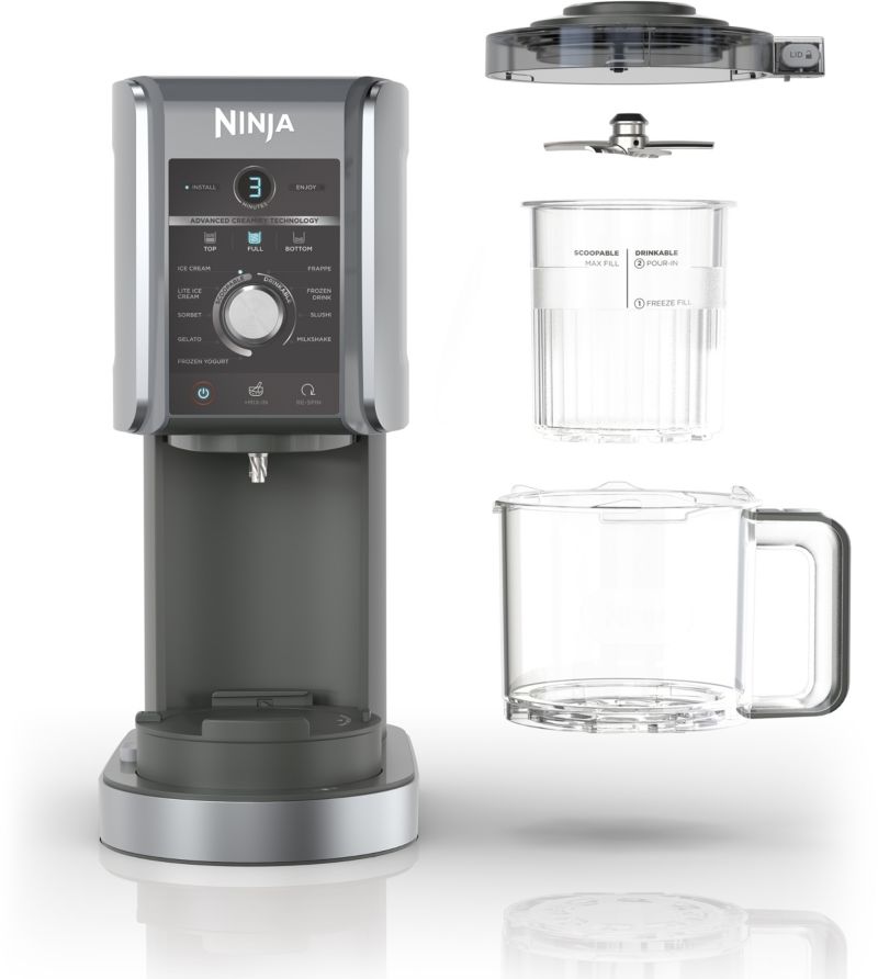 Ninja CREAMi Deluxe 10-en-1 Machine à glace et boissons glacées (NC502EU)
