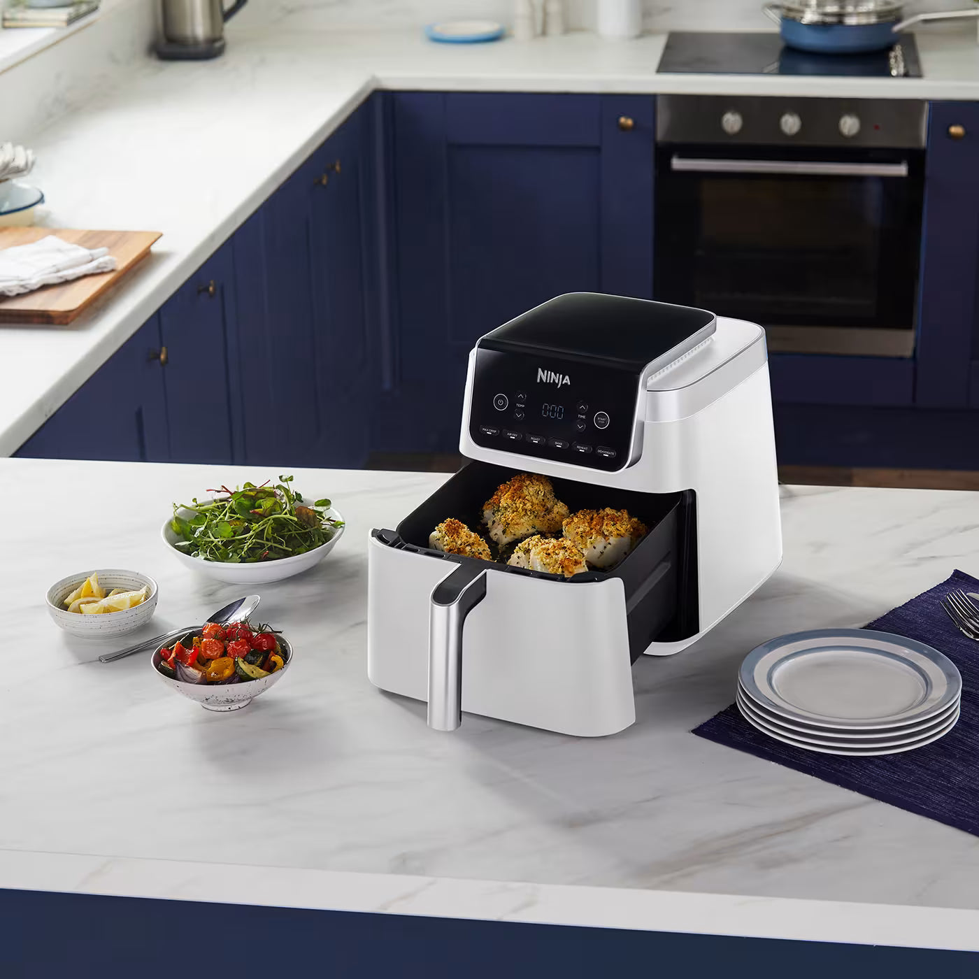 Air Fryer Ninja MAX PRO 6,2L Blanche (AF180EUWH)